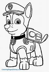 Paw Coloring Pages Patrol Chase Printable Color Getcolorings Print sketch template