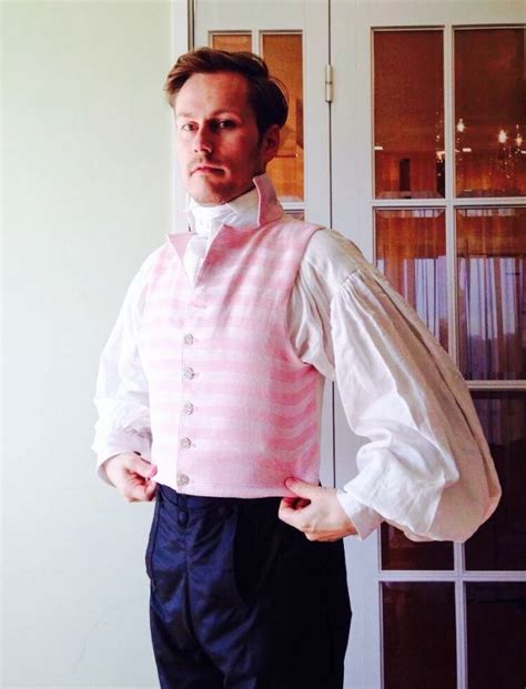 regency waistcoat regencygentleman victorian mens