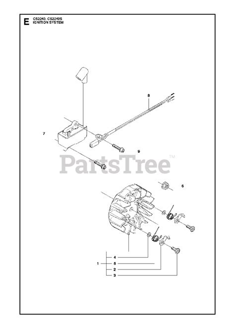 jonsered cs   jonsered chainsaw   ignition system parts lookup  diagrams