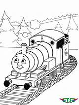 Thomas Coloring Train Tank Engine Pages Tsgos Colouring sketch template