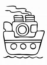 Coloring Pages Steamboat Gif Age sketch template