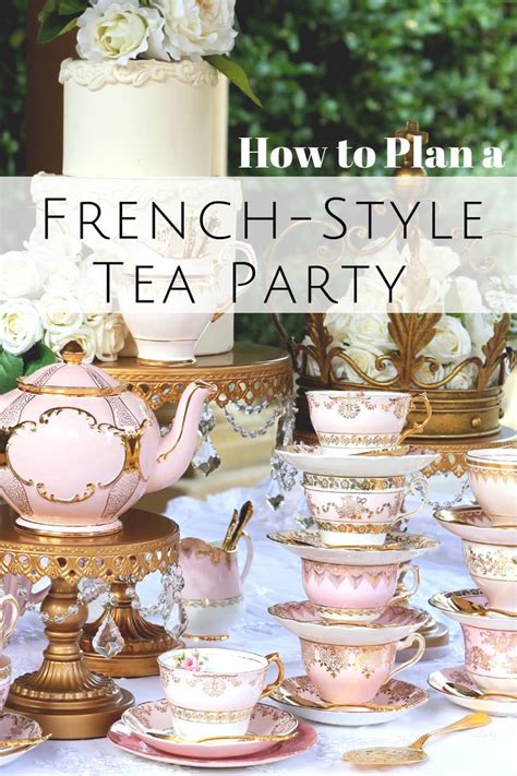 French Style High Tea Party