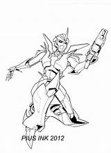 Arcee Transformers Transformer Airachnid sketch template