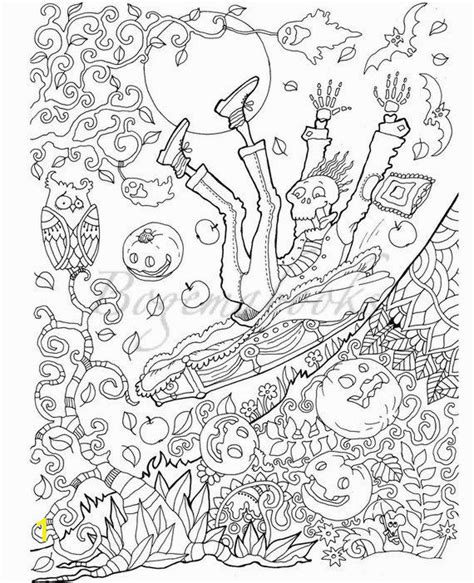 halloween detailed coloring pages divyajananiorg