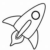 Rocket Drawing Template sketch template
