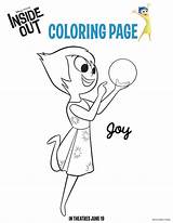 Printable Joy Inside Coloring Disney Sheet Pixar Pages Sheets Activities Kids Coloriage Para Click Colorear Drawing sketch template
