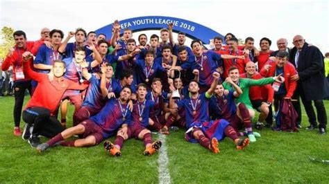 barcelona  youth league   winners     barca news