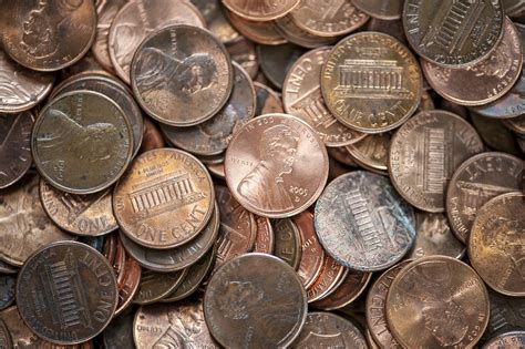 pennies nickels dimes quarters  dollars   names
