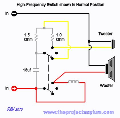 speaker crossover circuit diagram circuit diagram images
