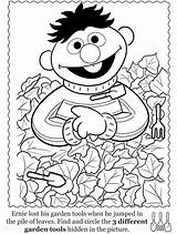 Coloring Pages Play School Christmas Ernie Kids Younger Time Dora Explorer Sesame Street Inkspired Musings Books Children Disney Sheets Hidden sketch template