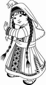 Armenian Armenia Coloring Pages Iranian Costumes Costume Culture Choose Board sketch template