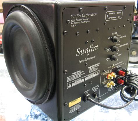 sunfire true subwoofer chicago pawners jewelers