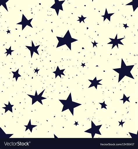 pattern stars royalty  vector image vectorstock