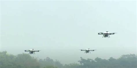 indian army demonstrates  destructive drone swarm dronedj