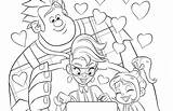 Ralph Coloring Pages Internet Breaks sketch template