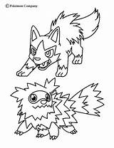 Coloring Pages Pokemon Mightyena Mudkip Wolf Zigzagoon Battles Color Pokemons Print Getdrawings Getcolorings Coloringhome sketch template