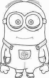Coloring Halloween Pages Minion Minions Getcolorings Printable Color Templates sketch template