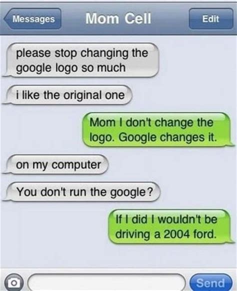 24 Funny Texts From Mom Team Jimmy Joe