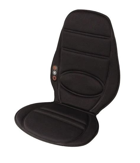 homedics vibration comfort heated back massage chair seat cushion car home electrical deals