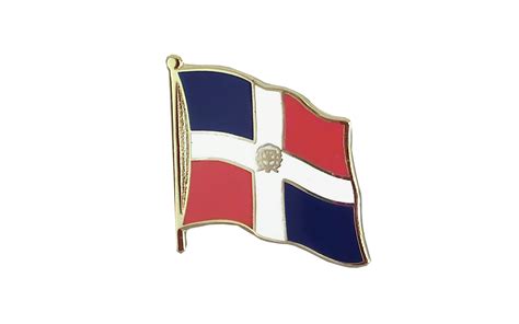 flag lapel pin dominican republic royal flags