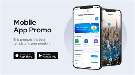 mobile app promo ae template   effects templates