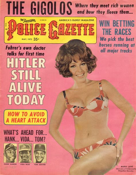 Retrospace Pulp Pages 4 The National Police Gazette