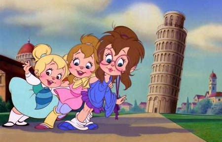 chipettes joining alvin chipmunks  animated evil axis   stuff