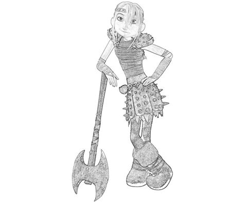 train  dragon coloring pages astrid kids  fun