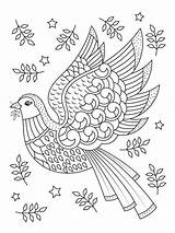 Coloring Pages Adult Dove Christmas Printable Zentangle Adults Beautiful Kids Activities Color Woojr Printables Teens Easy Mandala Animal Nutcracker Print sketch template