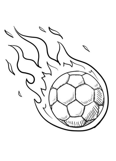 soccerball coloring pages coloring home