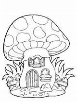 Coloring Mushrooms Champignons Champignon Coloriages Gratuit Joli Colorie Gratuits Caliméro sketch template