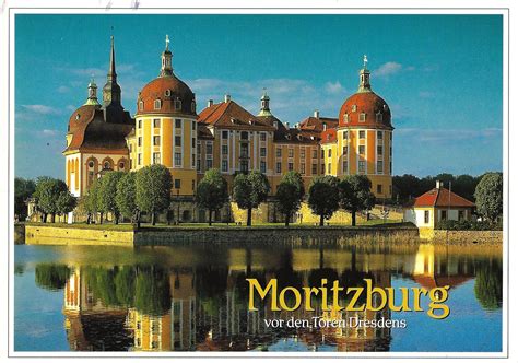 journey  postcards schloss moritzburg germany