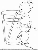 Coloring Drinking Water Kids Pages Rat Both Designlooter Para 53kb Colorir Popular sketch template
