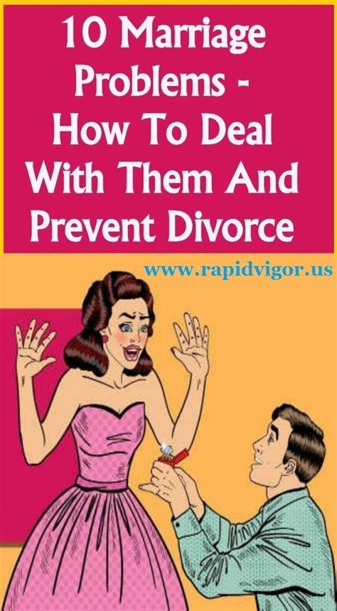 10 marriage problems how to deal with them and prevent divorce