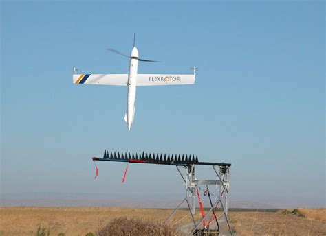 flexrotor vertical    landing uav enters  phase