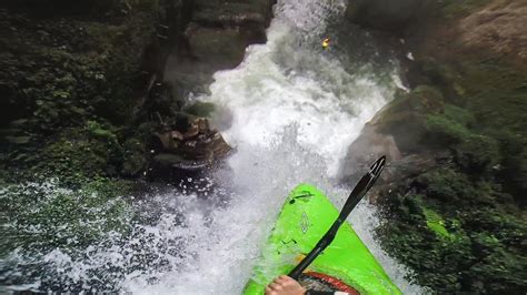 gopro awards kayaker drops over 60 ft waterfall youtube