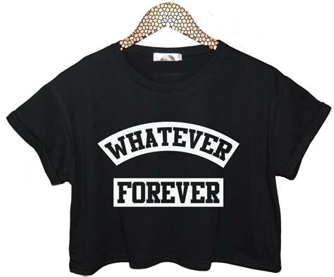 whatever forever letters print women summer crop top short t shirt sexy