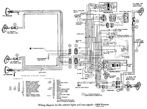 mecha wiring  bronco wiring diagram