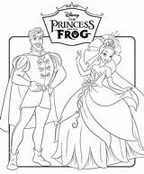 Coloring Princess Tiana Disney Pages Frog Naveen Enchanting Meet Stories Beautiful sketch template