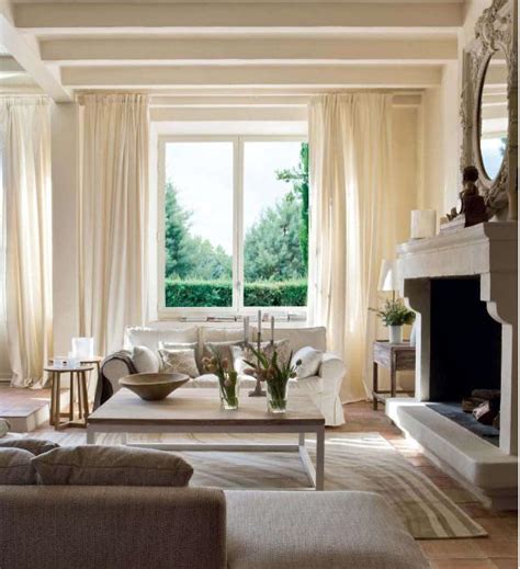 ivory curtains transitional living room helen green design