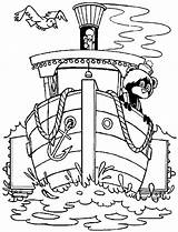 Dock Coloring Pages Boat Template sketch template