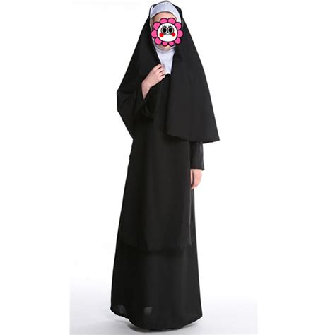 2016 new high quality halloween party costumes nun women s female wear