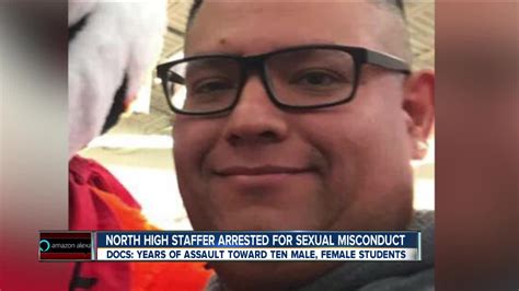 north high equipment manager arrested for lewd acts with a minor