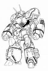 Mecha Robotech Valkyrie Coloring Pages 1s Armored Gbp Journal sketch template