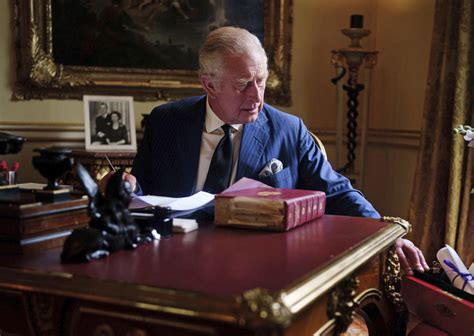 king charles iii official portrait released  buckingham palace