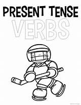 Verb Tense sketch template