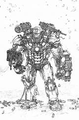 War Machine Coloring Pages Marvel Boys Print Cool sketch template