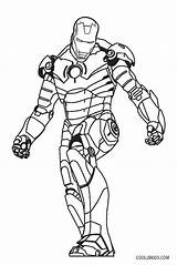 Iron Man Coloring Pages Mark Printable Kids Cool2bkids sketch template