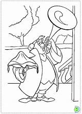 Dinokids Coloring Alice Knob Door Close Wonderland Template sketch template