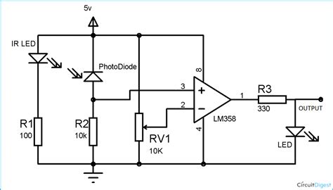 led     pin ir objectproximity sensor work electrical engineering stack exchange
